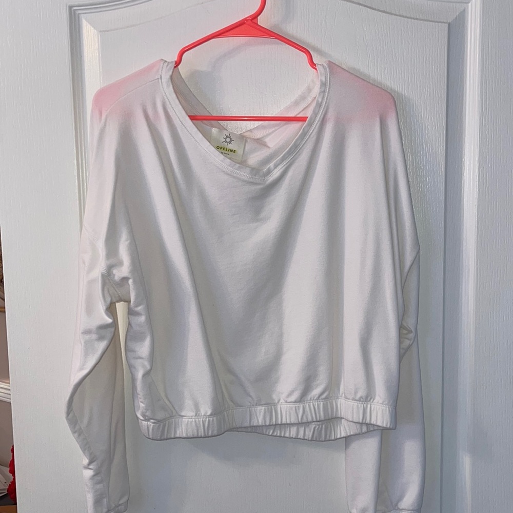 Aerie Offline Crop sweatshirt